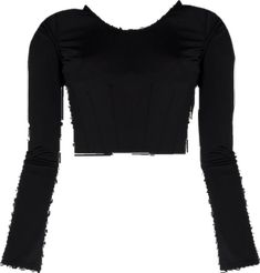 Evening Cropped Elastane Crop Top, Stretch Cropped Crop Top With Zipper Closure, Stretch Crop Top With Zipper Closure, Natasha Zinko, Corset Crop Top, All Brands, Zip Ups, Crop Tops