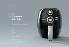 an air purifier designed to look like the cobinox air fryer