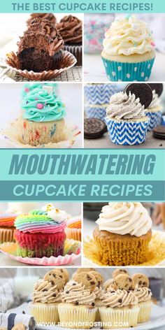 the best cupcake recipes for mouthwatering cupcakes