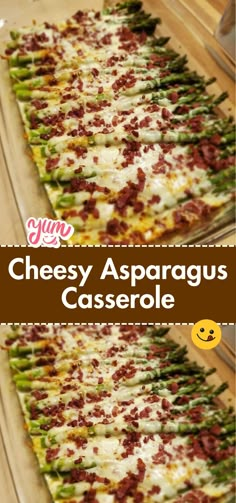 this cheesy asparagus casserole is the perfect appetizer for any special occasion