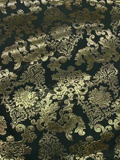 A beautiful, light gold and black, metallic damask brocade fabric. It is great for apparel, drapery, and much more. High quality. Sold by the yard. (1 yard= 36 in.) Width is 58 in. All orders will be cut in one continuous piece. Free shipping in US. For any large or wholesale orders, message us. Thank you for your time and business! Gold Brocade Fabric For Party, Gold Brocade Fabric For Formal Occasions, Elegant Gold Brocade Fabric, Formal Gold Brocade Fabric, Virgin Maria, French Provincial Dining, Gold Brocade, Brocade Fabric, French Provincial