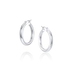 The Everyday Tube Hoop earrings offer style, statement, and comfort for everyday wear. A must-have accessory. Nickel-free White Brass Hoop Earrings, Gold-tone Hardware Small Hoop Earrings, Info Design, Ring Sizer, Perfect Ring, White Diamond, Unique Pieces, Everyday Wear, Hoop Earrings