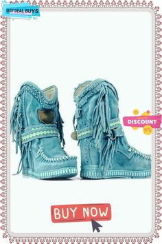 Vintage Tassel Fashion Women Boots Bohemian Suede Boots With Tassels, Bohemian Fringe Boots With Round Toe, Bohemian Style Fringe Boots With Round Toe, Festival Boots With Tassels And Round Toe, Bohemian Boots With Tassels And Round Toe, Western Summer Boots With Fringe, Western Fringe Boots For Summer, Spring Bohemian Boots With Fringe, Trendy Spring Boots With Tassels