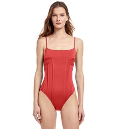 The Gottex Women's Paloma Side Fold Princess Line One Piece Swimsuit is a classic suit in a very flattering silhouette available in bold colors designed with side princess lines to flatter the body.Features Shaped square neck one piece Thin straps Adjustable straps Removable soft cup bra Details Fabric: 82% Polyamid, 18% Elastane Care: Hand wash in cool water with gentle soap, dry flat in shade, do not wring or leave wet garment in plastic bag. Sun Protection: UPF 50 Closure: Pull on Chlorine Resistant: Yes Fit: Regular Adjustable: Yes Cup Support: Removable soft cups Front Coverage: Full Bottom Coverage: Full Country of Origin: Imported Princess Line, Body Features, Soft Cup Bra, Classic Suit, Soft Cup, Paloma, Square Neck, One Piece Swimsuit, Color Design