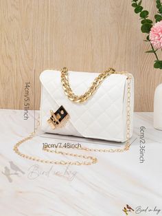 Bird in Bag - Flap Chain Necklace Balenciaga Wallet, Louis Vuitton Felicie Pochette, Fake Diamond, Gucci Crossbody, Black Crossbody Purse, Chain Pattern, Boot Print, Monogram Bag, Chain Crossbody Bag