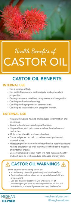 Health Benefits of Castor Oil | Internal + External Uses Castor Oil Benefits Skin, Benefits Of Castor Oil, Castor Oil Uses, Castor Oil For Skin, Castor Oil Benefits, Lemon Benefits, Home Health Remedies, Oil Benefits, Oil Uses