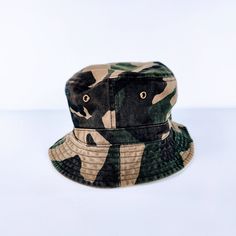 Steve Madden Camo Bucket Hat. One Size Fit All. Excellent Condition, Never Worn. Adjustable Camouflage Cotton Hat, Summer Camouflage Bucket Hat, Casual Camouflage Bucket Hat For Summer, Adjustable Military Bucket Hat, Adjustable Camouflage Bucket Hat, Adjustable Camouflage Bucket Hat With Curved Brim, Casual Camouflage Bucket Hat, Adjustable Camouflage Hat For Beach, Adjustable Camouflage Hat For The Beach