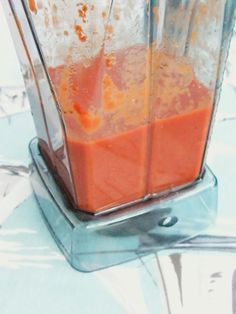 a blender filled with lots of different types of food and the words whizz bang pizza sauce