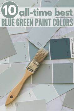 the top 10 all - time best blue green paint colors