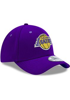 Pull on this Los Angeles Lakers Team Classic 39THIRTY Purple Flex Hat just in time for the game! This LA Lakers Lakers Flex Hat features a front embroidered team logo on a structured polyester cap with pre-curved visor and flexible 39THIRTY sizing. Front raised embroidered team logo, Secondary team logo embroidered on back, 100% woven polyester, Flexible-fit 39THIRTY sizing, New Era flag embroidered on the left side, Pre-curved bill, Structured crown, Polyester, Washable, Imported Lakers Team, Lakers T Shirt, Lakers Game, Front Raises, Los Angeles Lakers, Logo Embroidered, Team Logo, New Era, Trucker Hat