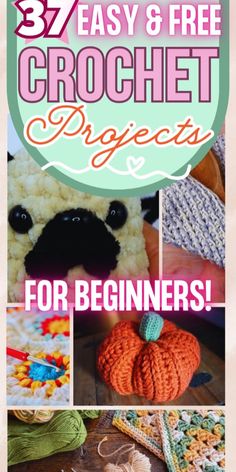 crochet projects for beginners 37 easy and free crochet projects for beginners