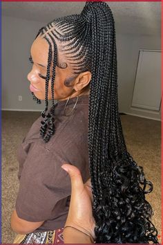 Hairstyles With Beanies, Cornrow Ponytail Hairstyles, Cornrow Ponytail Styles, Straight Up Hairstyles, Afrocentric Hairstyles