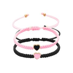 PRICES MAY VARY. 【MATERIAL】:heart couple charm bracelet are made of by high quality alloy .Pure handmade,strong and sturdy rope strentch genuine nylon rope leather bracelet ,comfortable touch feeling,adjustable length easy to customize the fitting for men and women. 【FOREVER BRACELETS】:Lucky Heart couple bracelet makes the perfect gift for a best friend or loved one. Show you mean forever with the infinity symbol,9 infinity Couple bracelet is delicate enough to work with just about any outfit. M Bra Strap Bracelet For Boyfriend Tiktok, Forever Bracelets, Matching Bracelets For Couples, Bracelets For Couples, Heart Braid, Heart Couple, Couple Bracelet, Pinky Promise, Infinity Necklace