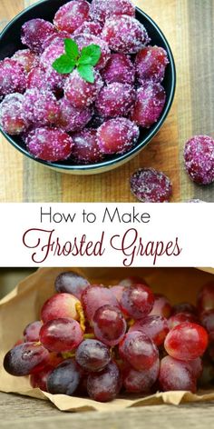 how to make frozen grapes in the microwave