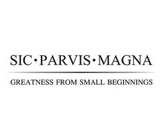 the logo for sic parviss magnaa, a company that sells small appliances