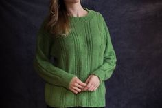 "Hello! This is a cozy, warm sweater knitted by hand by my grandma, so it is one of a kind! Ready to ship! Material: 20% natural wool and 80% acrylic.  Because of the natural wool, it has to be machine washed at 30ºC (85ºF), otherwise it can shrink.  It fits M/L. Sizes are measured according to the chart in the photos: Length: 63cm (25\") Chest: 54cm (21\") Sleeve length: 78cm (31\")" Handmade Green Knit Sweater, Hand Knitted Long Sleeve Green Knitting Pattern, Green Long Sleeve Hand Knitted Pattern, Cozy Hand Knitted Green Sweater, Cozy Hand-knitted Green Sweater, Cozy Green Knitting Pattern, Green Chunky Knit Long Sleeve Knitting Pattern, Casual Green Knit Knitting Pattern, Handmade Green Knit Knitting Pattern