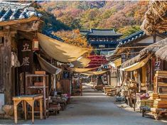 Dae Jang Geum, Ancient Korea, Chinese Picture, Korea Tourism, Guide Dog, Street Design, Historical Drama, Traditional Architecture, Filming Locations