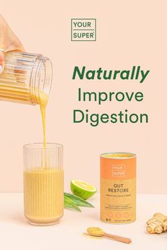 The secret to a healthier body is your GUT. This vital organ is actually the key to experiencing LESS gas 💨, bloating 🎈, and indigestion 🚽… and MORE energy 🚀, focus 🔎, and overall well-being 🌞. So support your gut with the Gut Health Bundle from Your Super. It contains 2 nutritionist-designed superfood mixes with powerful prebiotic fiber and probiotics to help you experience a healthier body, smoother digestion, and more energy and focus. However, this is a limited-time offer, so click S Superfood Drinks, Supplements Packaging, Product Poster, Be You, Superfood Powder, Instagram Board, Breakfast Smoothies, More Energy, Vegan Protein