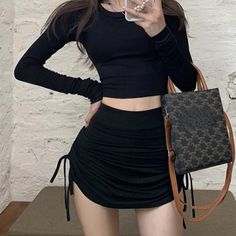 There may be errors in manual measurement, 1-3cm error is normal. The color in the image could look slightly different from the actual product. Black High Waist Y2k Skort, Y2k Style Solid Color Mini Skirt, Y2k Mini Skirt In Solid Color, Black Fitted Y2k Skirt, Y2k Fitted Black Skirt, Y2k Style Black Mini Skirt For Club, Y2k Black Mini Skirt For Club, Y2k Style Black Mini Skirt For Night Out, Y2k Black Mini Skirt For Night Out