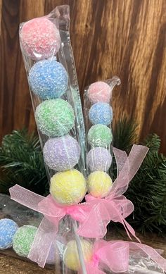 Pastel Candy Christmas Decor Diy, Diy Candyland Christmas Tree Decorations, Candy Decorations For Christmas, Homemade Candy Decorations, Pastel Christmas Decorations Diy, Candyland Christmas Decorations Outdoor, Diy Christmas Candy Decorations, Candy Christmas Decorations Diy, Diy Candyland Christmas Decorations