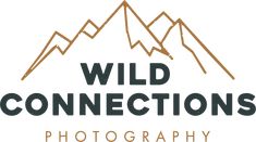 the logo for wild connections photography