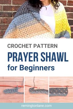 the crochet pattern for a prayer shawl