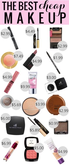 The Best Cheap Makeup Cheap Makeup Products, Best Cheap Makeup, Best Drugstore Makeup, Total Beauty, Cheap Makeup, Drugstore Makeup, Makati, Love Makeup, Online Stores