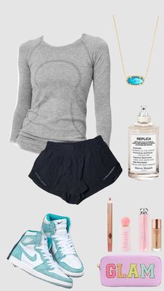 Casual Summer Outfits Dresses, Cute Lululemon Outfits, Summer Outfits Dresses, Shuffle Outfits, Warm Fits, Preppy Clothes