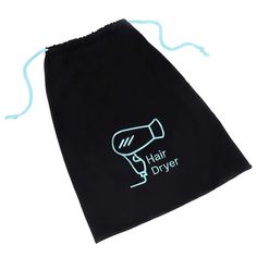 PRICES MAY VARY. Hairdryer bag: package includes 2PCS of hairdryer storage bag in black color, measuring 30 x 36cm/ 11.8 x 14 inches (L x W) Durable Material: The hair dryer bag is made of durable cotton, offers you a soft touch feel, the storage bag is both machine and hand washable. With cotton drawstring can stop the dryer inside dropping out, and can easily hang it on a hook in the bathroom or just sits in a drawer. Multi-Function bag: The storage organizer bag is ideal for travel, gym, hote Hairdryer Storage, Hair Dryer Organizer, Travel Bathroom, Packing Bags Travel, Travel Hair Dryer, Personal Belongings, Office Items, Organizer Bag, Dry Bag