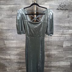 Forever 21 Velour Lace Up Back Maxi Dress Size M In The Timeless Hue Of Grey, This Enchanting Forever 21 Velour Maxi Dress Is Your Passport To Effortless Elegance. With The Delightful Novelty Of A Lace-Up Back, This Alluring Piece, Fashioned From The Soft Blend Of Polyester And Spandex, Promises To Grace Its Wearer With A Touch Of Regal Charm, Whilst Remaining New In Condition. Color: Grey Condition: New With Tags Brand: Forever 21 Size: M Material: Polyester/Spandex Tags: #Forever21 #Velourdres Forever 21 Elegant Fitted Midi Dress, Elegant Fitted Midi Dress From Forever 21, Elegant Fitted Midi Dress By Forever 21, Forever 21 Fitted Midi Dress For Brunch, Fitted Forever 21 Midi Dress For Brunch, Forever 21 Fitted Midi Dress For Date Night, Velour Dress, Forever 21 Dresses, 21 Dresses