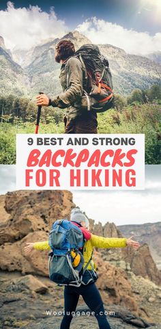 backpacks for hiking with the title 9 best and strong backpacks for hiking