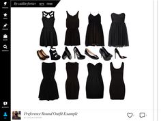 Preference Round Outfit Example