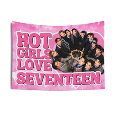 Hey fam! 🌟 Amp up your fan zone with our "Seventeen Right Here Hot Girls Concert Banner" 🎉🔥. This is the ultimate décor piece for all Carats, featuring our beloved SVT members in a stunning design that screams "We STAN Seventeen"! 🤩✨ Why this flag slays: - **Seventeen Vibes All Day Celebrate your love for all things Seventeen--from their heartfelt lyrics to their dynamic performances--with this vibrant banner. Whether you're gearing up for the SVT 2024 Tour or just chilling with their albums Seventeen Banner, Seventeen Merch Aesthetic, Seventeen Fanmade Merch, Seventeen Power Of Love Concert, Seventeen Very Nice Album Cover, Seventeen Best Album '17 Is Right Here', Seventeen Album, Kpop Merch, Custom Wall