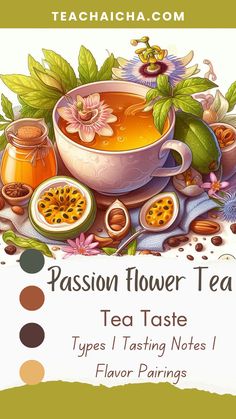 tea tasting guide for passion flower tea