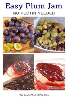 plum jam is an easy and delicious dessert