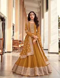 #eBay #eBayStore #eBaySeller #Pakistani #ValentinesDayRamadanEid #India #DecentFabric #BlumingGeorgette #Yellow #Women#Bollywood #Tradictional #Bridal #Wedding #PartyWear #Designer #PartySuit #SalwarKameez #Evening #Festival https://www.ebay.com/str/decentfabric Luxury Anarkali Bandhgala For Eid, Anarkali Suits Online Shopping, Silk Anarkali Suits, Floor Length Anarkali, Party Gown Dress, Indian Anarkali, Silk Anarkali, Gown With Dupatta, Long Anarkali