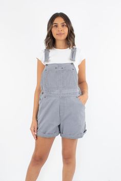 90s 1990s Grey Denim Cotton Overalls Dungarees | Womens Ladies Girls Short Overalls - 2 Sizes M & LFor 10% off your first purchase visit - www.marlowvintage.com.auSoft, medium-weight cotton/denim EXCELLENT vintage condition MeasurementsSize: M (tagged M) - on modelWaist: ~ 36"Hips: ~ 45"Length: ~ 92cm (adjustable straps - can be made longer or shorter)Fabric: Cotton / DenimBrand: Blueblass Jeans Size: L (tagged L)Waist: ~ 38"Hips: ~ 47"Length: ~ 92cm (adjustable straps - can be made longer o High Rise Cotton Overalls With Pockets, Relaxed Fit Washed Blue Cotton Overalls, Washed Blue Relaxed Fit Cotton Overalls, Relaxed Fit Cotton Overalls In Washed Blue, Washed Blue Cotton Relaxed Fit Overalls, Washed Blue Cotton Overalls With Relaxed Fit, Cotton Shortalls With Pockets In Medium Wash, 90s Style Washed Blue Cotton Bottoms, Relaxed Fit Cotton Washed Shortalls