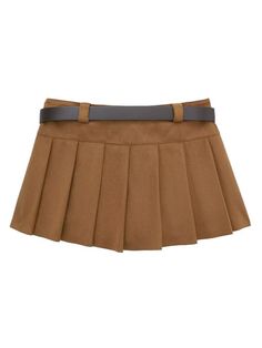 Add a touch of playful luxury to your fall/winter wardrobe with the Wrenna Faux Fur Pleated Mini Skirt! Featuring a flattering pleated design, this mini skirt comes with a stylish belt and a convenient zipper closure on the side panels. From Alees Fashion's latest collection. Wrenna Faux Fur Pleated Mini Skirt Belt Inclueded Zipper Closure at Side Panels Alees Fashion Fall-Winter Collection Casual Belted Mini Skirt For Fall, Casual Mini Skirt With Belt For Fall, Fall Mini Skirt With Belt Loops, Fall Mini Skirt With Belt, Belted Mini Skirt For Fall, Fall Short Skirt With Belt Loops, Mini Skirt With Belt For Fall, Winter Pleated Mini Tennis Skirt, Fitted Pleated Skirt With Belt Loops For Fall