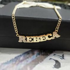 MATERIALSMetal Type: Stainless SteelPendant Size: 2-5cm*3-10mmChain Type: Link Chain, Cuban link ChainChain Length: 35cm, 40cm, 45cm, 50cmMax Letter: 4-8 Letter is Better (MAX 10 Letters) Customized Name Necklace, Roman Numeral Ring, Hip Hop Rings, Necklace Chain Types, Bamboo Earrings, Cvd Diamond, Necklace Chain Lengths, Personalized Pendant, Custom Name Necklace