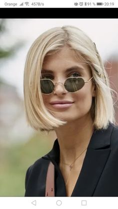 One Length Haircuts, Healthy Natural Hair, Round Sunglass Women, Short Hair Cuts, Shaving, Natural Hair, Special Features