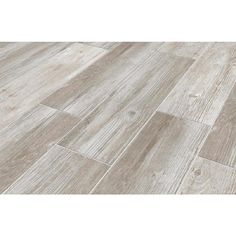 an image of wood flooring that looks like it has been painted in white and grey