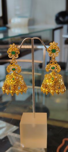 Nakshi Buttalu Earrings Gold, Heavy Buttalu Earrings Gold Bridal, Nakshi Buttalu Gold, Bridal Jhumkas Gold, Buttalu Designs Gold, Buttalu Earrings Gold Bridal Latest, Gold Buttalu Designs, Gold Buttalu Earrings Latest