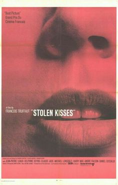 a movie poster for stolen kisses