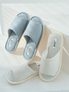 This is a comfortable and natural indoor shoes by DECOVIEW that is made out of high quality and sturdy material. With clean mood of the design and comfortable wear, it will blend into your modern and minimal lifestyle.- Natural texture of linen blend fabric- Slip proof sole with unique texture- Elastic and comfortable EVA sole- Text label point Casual Slippers With Textured Footbed For Relaxation, Casual Textured Footbed Slippers For Relaxation, Comfortable Casual Slippers For Home, Casual Fabric Slippers For Spring, Casual White Slippers For Home, White Casual Slippers, Casual White Home Slippers, Beige Indoor Slippers, Comfortable Beige Indoor Slippers