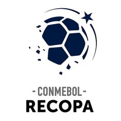 a soccer ball with the words commebol recopa