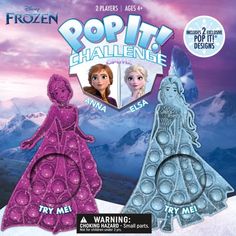 the frozen princess pop it challenge game