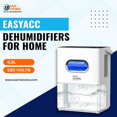 the easyac dehumidifiers for home are available in 3 / 4 volts