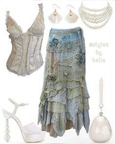 Mermaid Outfit, Mode Boho, Looks Street Style, Mermaid Fashion, Really Cute Outfits, Mode Vintage