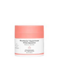 Created with the driest, most sensitive skin in mind, Drunk Elephant’s Bora Barrier Repair Cream provides up to 24 hours of intense hydration, while simultaneously nourishing and protecting the epidermis.  The velvety moisturiser utilises a blend of alpha glucan and beta-sitosterol to provide a soothing effect to the skin, working to minimise feelings of discomfort. A 3-Ceramide Blend works harmoniously with glycosphingolipids to restore the look of suppleness and elasticity, while zinc gluconate visibly diminishes redness.  Complete with two vitamin C-derivatives, the rich formula leaves skin feeling replenished with a more balanced and clarified appearance. Mix with any Drunk Elephant cream, treatment or serum to create your own skin smoothie. Mha Dr, Drunk Elephant Skincare, Skin Goals, Blend Words, Primrose Oil, Evening Primrose Oil, Repair Cream, Drunk Elephant, Health Skin Care