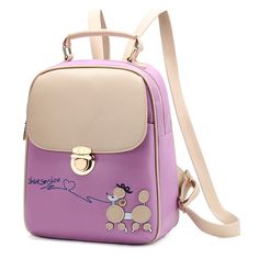 Leather Backpacks For Women, Gorgeous Handbags, Cute Mini Backpacks, Purple Handbags, Denim Backpack, Backpacks For Women, Mini Backpacks, Leather Backpacks, Formal Casual